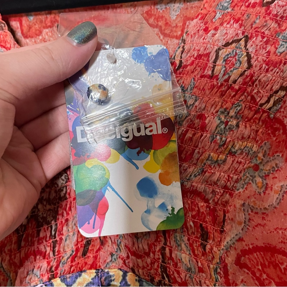 Desigual Nana Multicolor Midi Dress - Picture 9 of 15